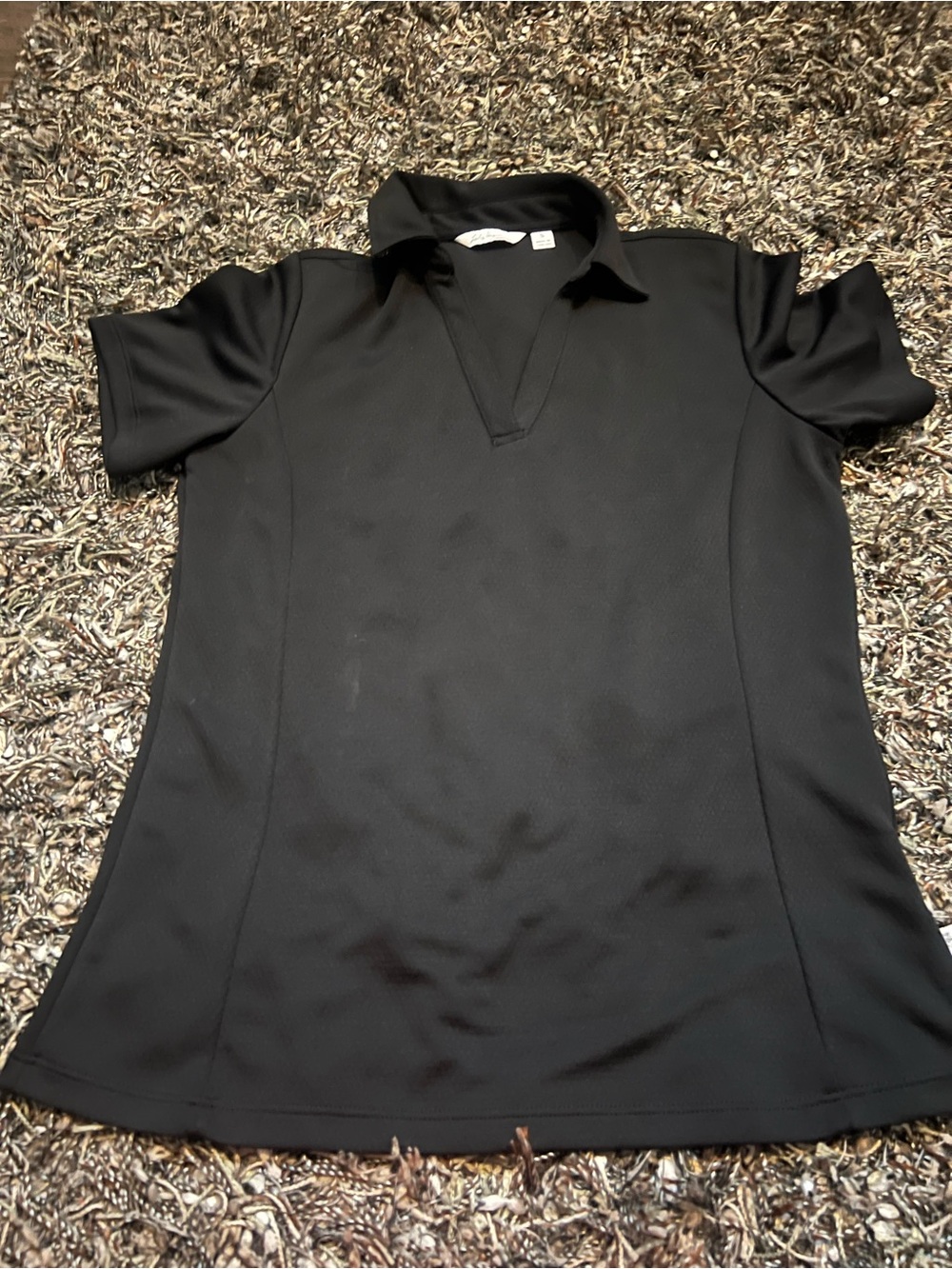 Lady Hagen Essentials Women’s Black Golf Polo Shirt Size S